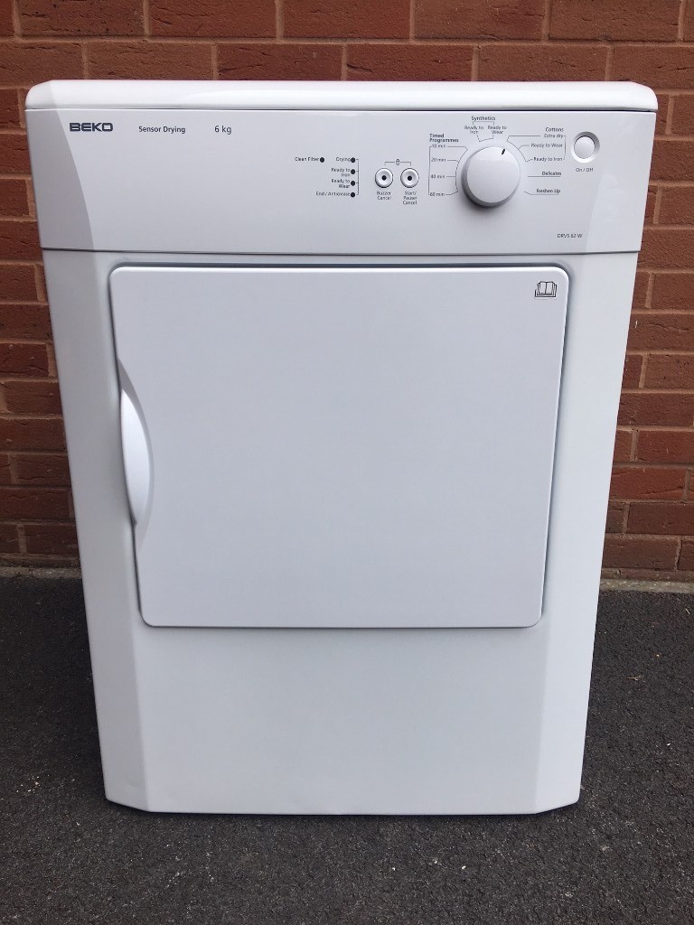 BEKO Vented Sensor Tumble Dryer, Load 6 kg, Very Good Conditsion and