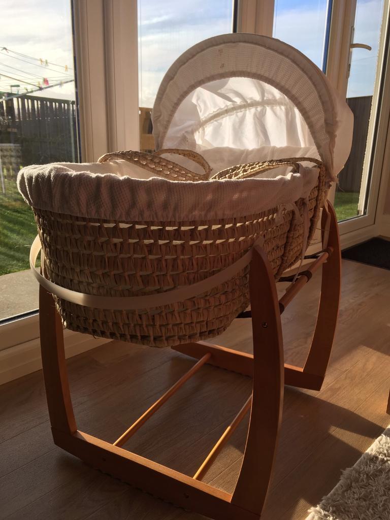 Moses Basket with stand in Kirkliston, Edinburgh Gumtree