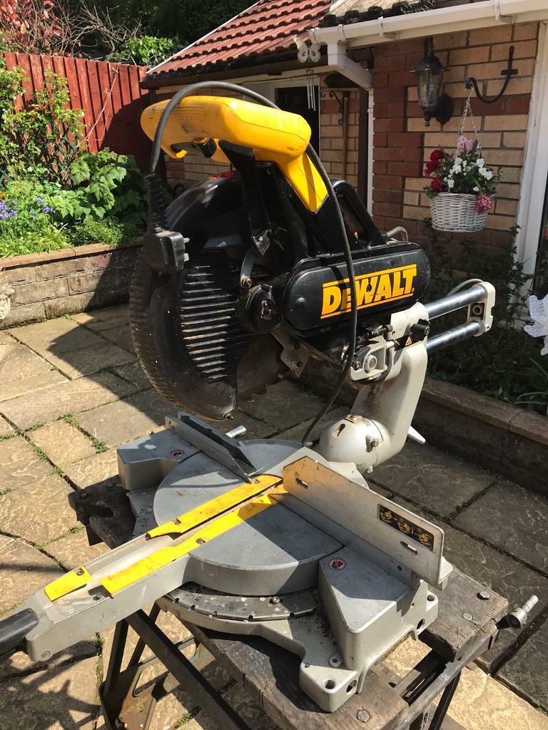 Dewalt 708 mitre saw in Pontllanfraith, Caerphilly Gumtree