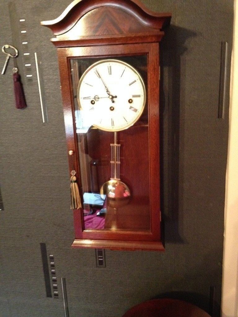 STUNNING FULL WESTMINSTER CHIMING WALL CLOCK COMITTI OF LONDON in Chatham, Kent Gumtree