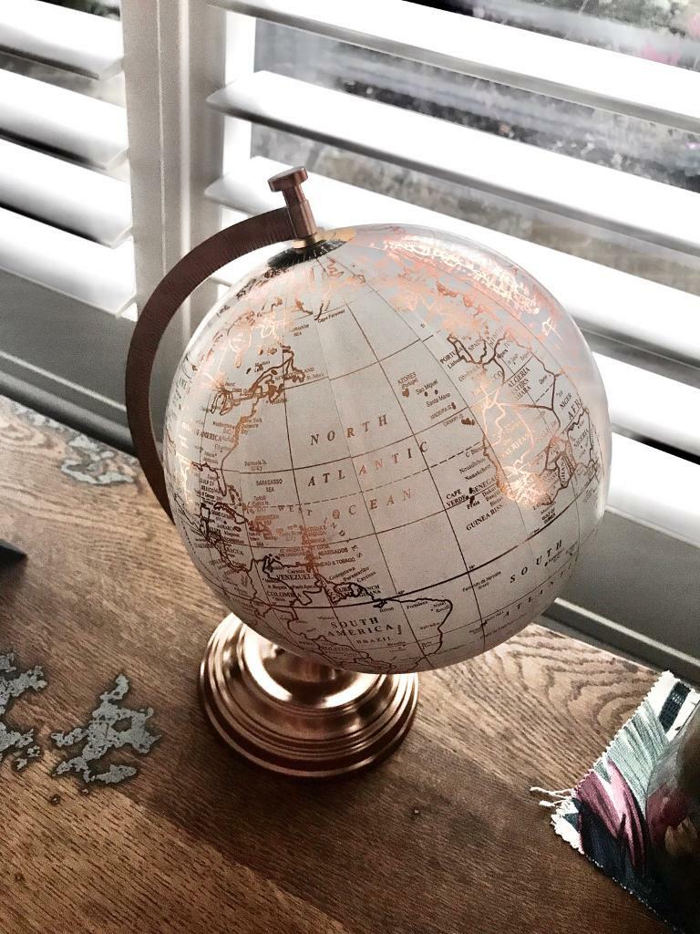 World 🌎 Globe Rose Gold in Clapham, London Gumtree