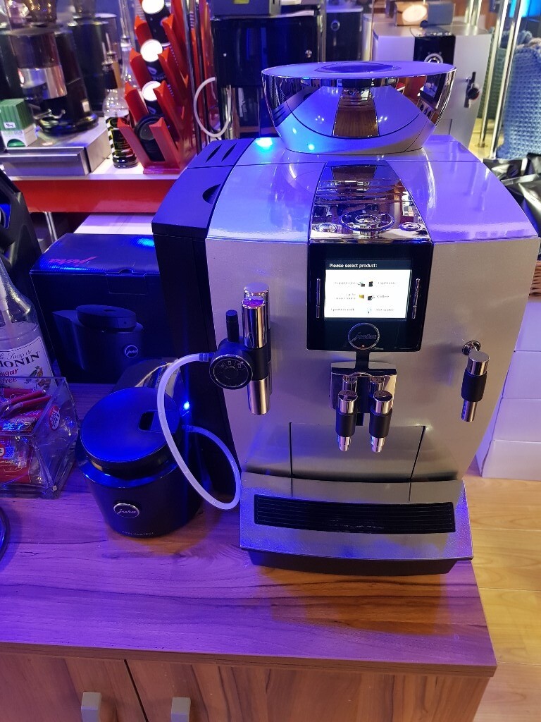 Jura XJ9 professional coffee machine and Jura Cool control Bean To