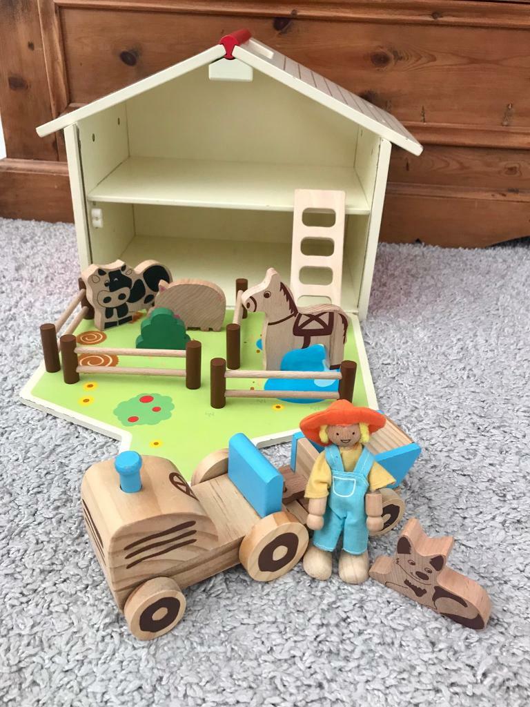 Large Wooden Barn Farm Set In Newcastle Tyne And Wear