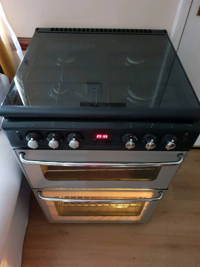 Stoves Newhome Full size gas cooker with splashback, grill. LCD display