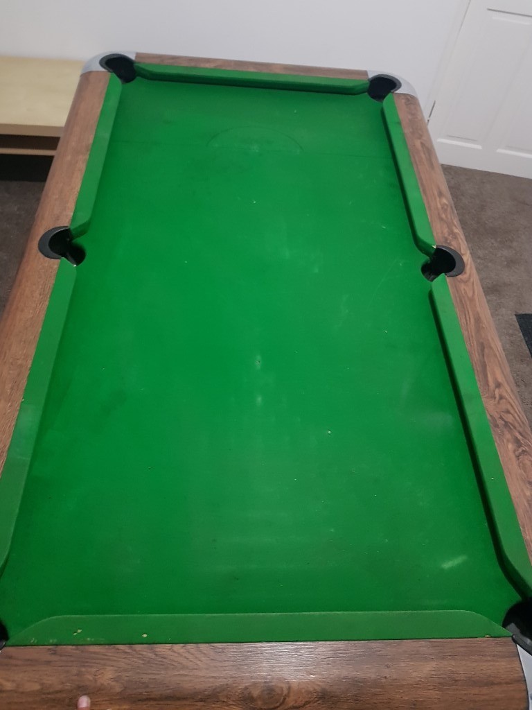 6ft by 4ft slate pub pool table used in Walsall, West Midlands Gumtree
