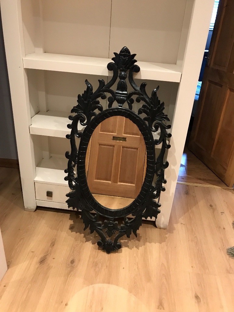 Black Glitter Painted Mirror In Aberdeen Gumtree