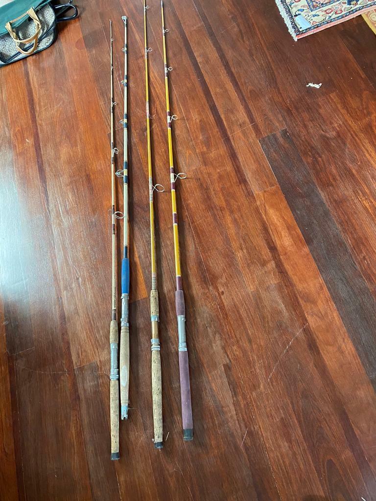 Antique Fishing Rods in Roath Park, Cardiff Gumtree