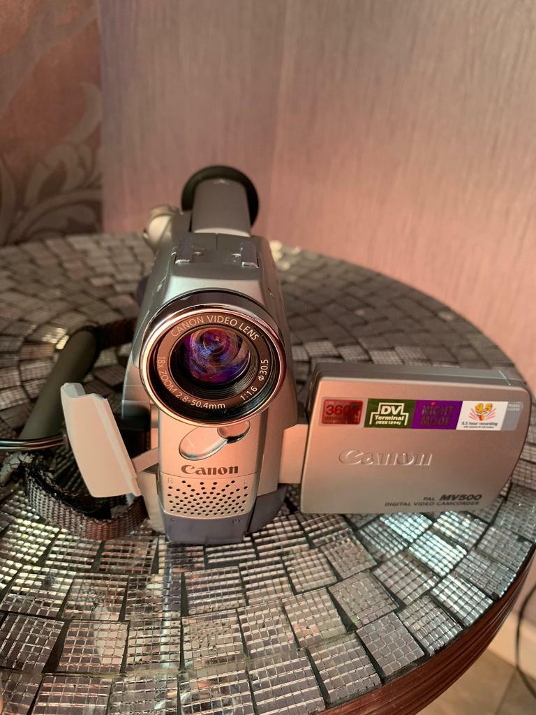 PENDING.. Canon MV500 digital video camcorder takes mini cassette in Eastville, Bristol Gumtree