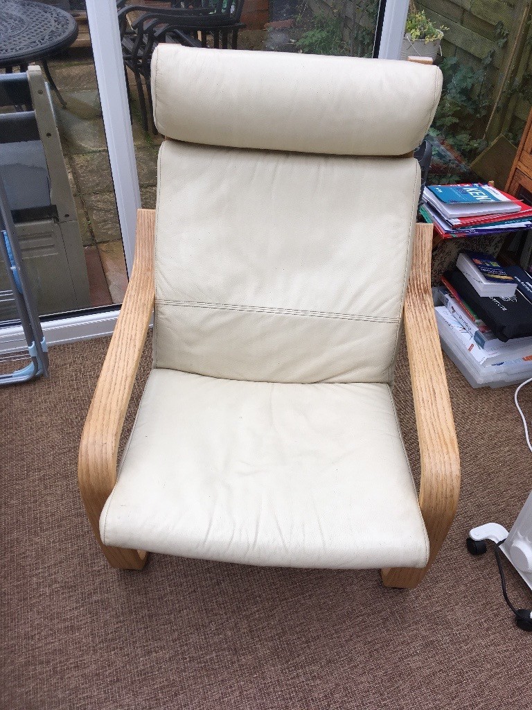 Ikea leather poang chair in Bearsted, Kent Gumtree
