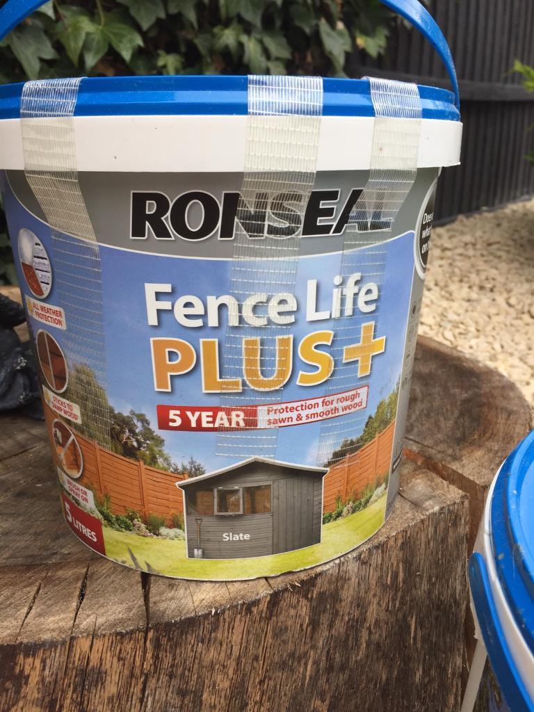 Slate grey fence paint in Leicester, Leicestershire Gumtree