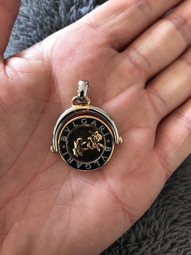 Bvlgari 18ct Yellow & White Gold Taurus Zodiac Pendant in Cardonald