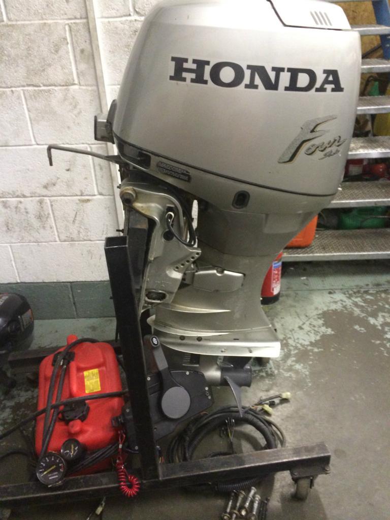 HONDA 50HP 4Stroke Outboard Engine Power Trim & Tilt Full Package
