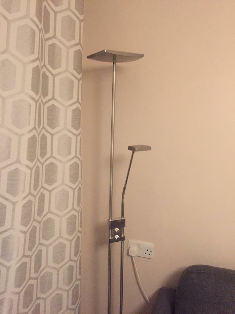 LED Floor lamp steel father and son in Sutton, London Gumtree