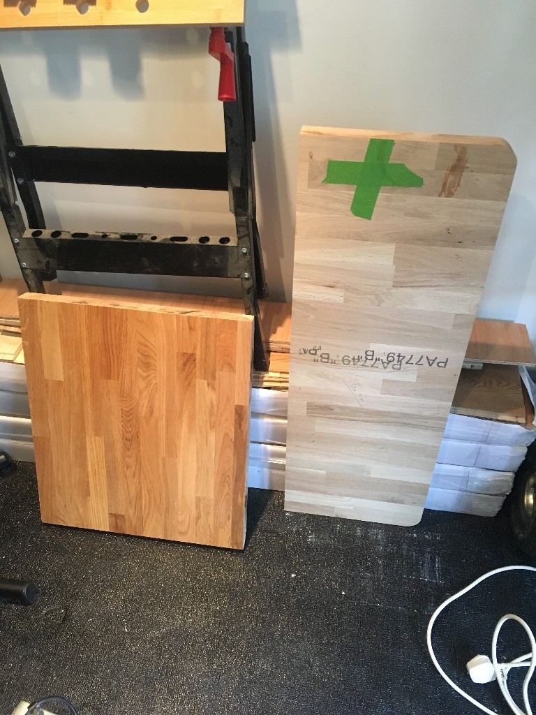 Solid Oak Worktop offcuts 40mm Deep in Brislington, Bristol Gumtree
