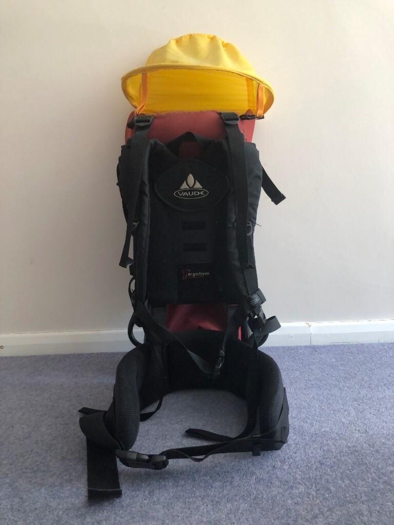 Vaude child carrier backpack with sun shade in Marston, Oxfordshire