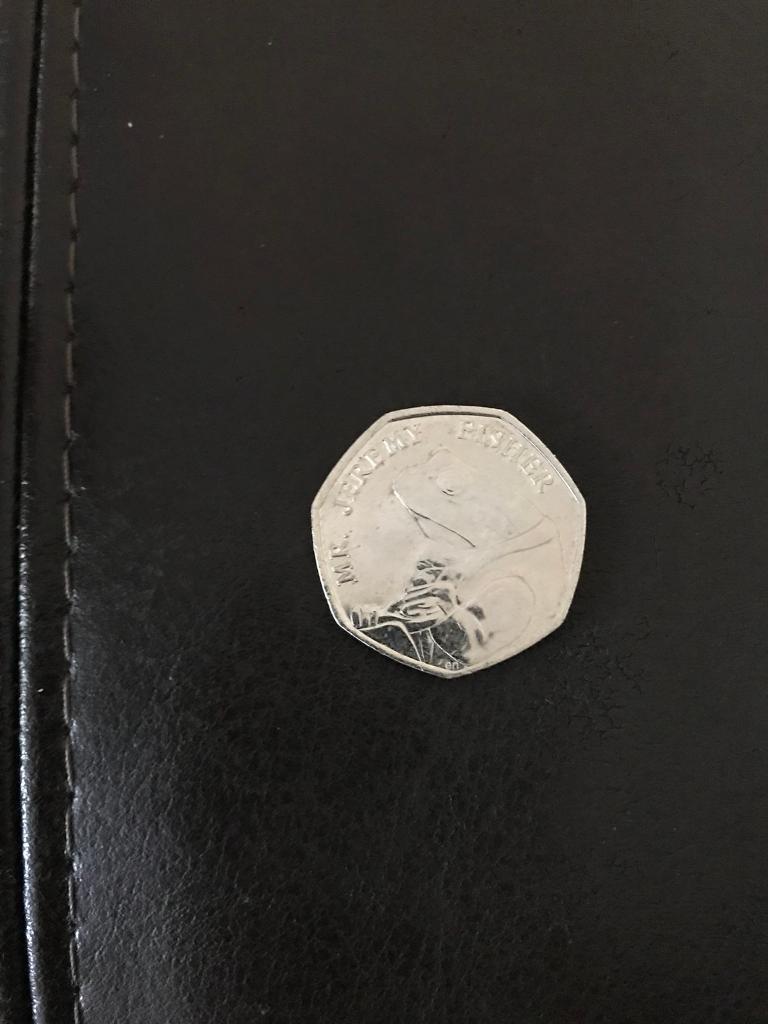 Mr Jeremy fisher 2017 50p coin in Monmouth, Monmouthshire Gumtree