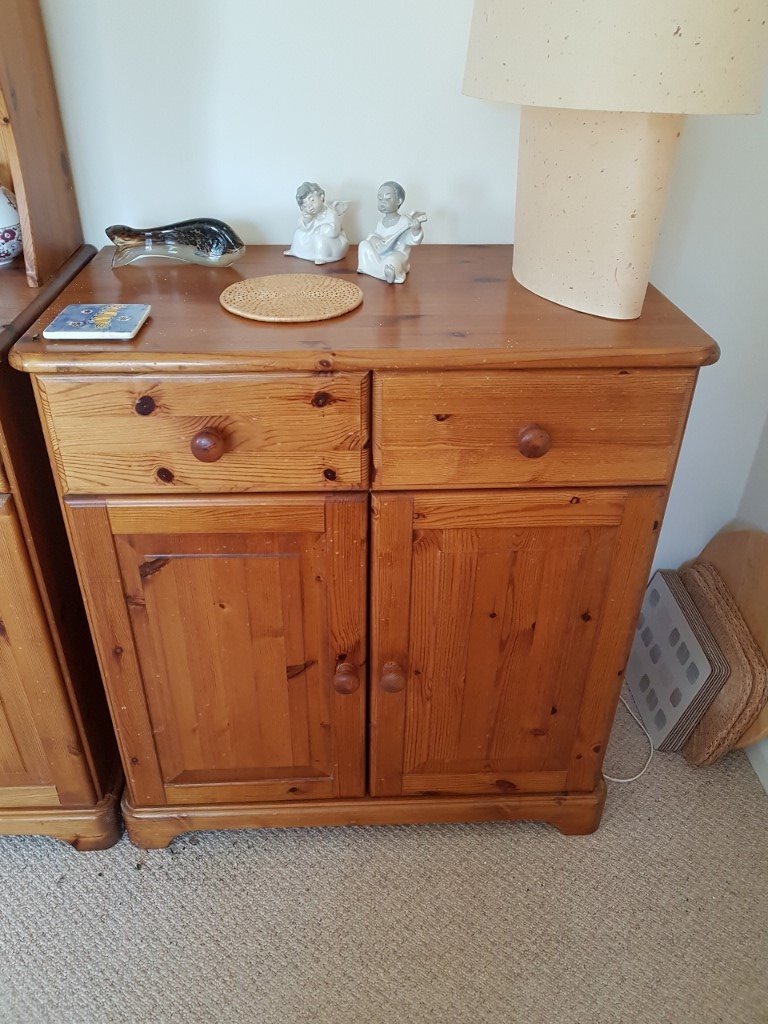 Small pine dresser base / cupboard. in Shrewton, Wiltshire Gumtree