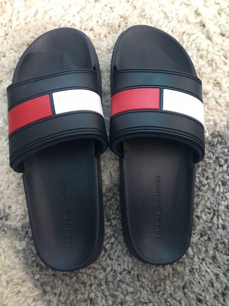 mens sliders tommy hilfiger