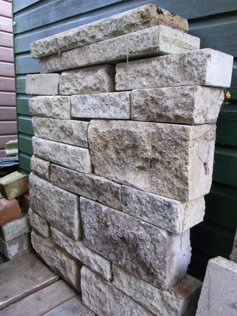 Marshalite Pitch Faced Walling Bricks/Blocks Buff in North