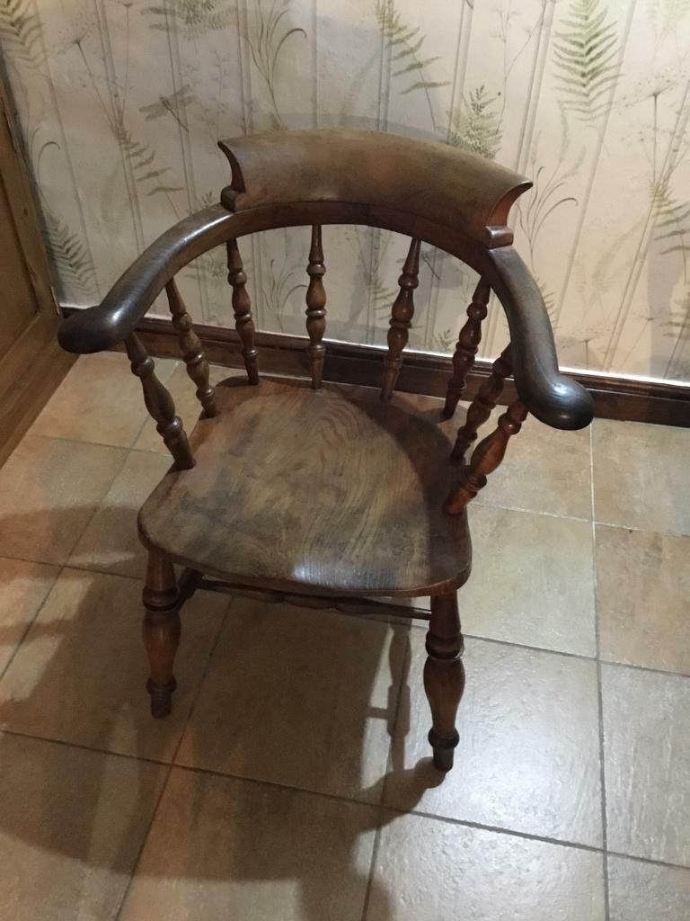 Antique Captains Chair in Low Moor, West Yorkshire Gumtree