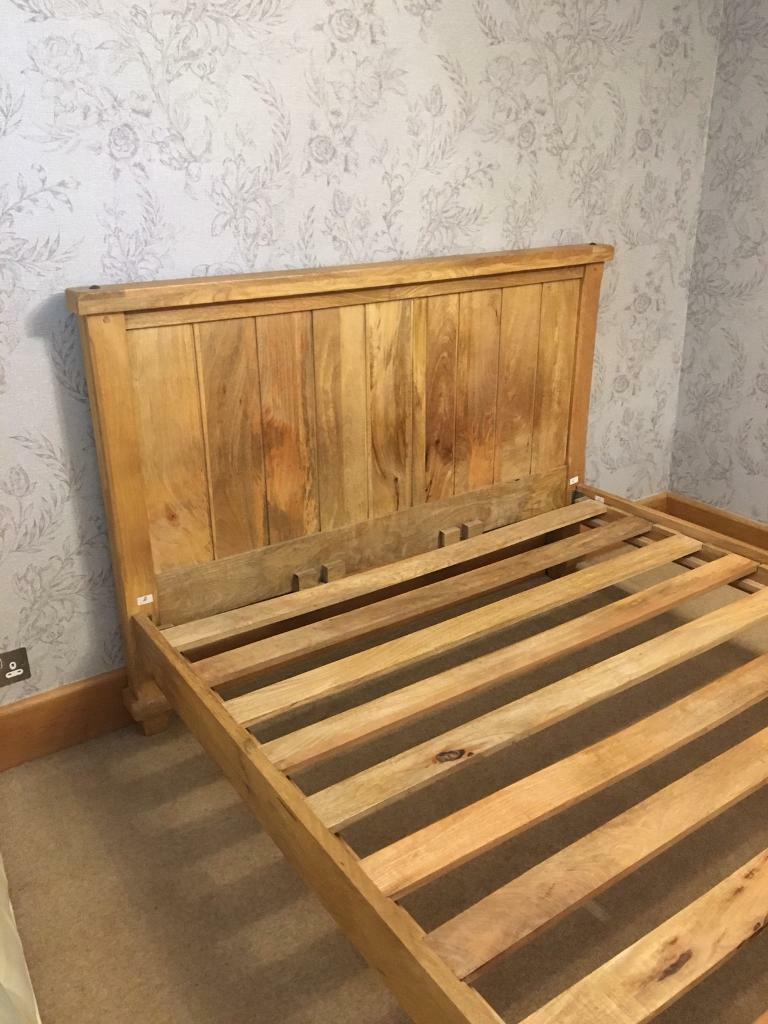 Oak Furniture Land king size Mantis Light bed frame in Hartley, Kent