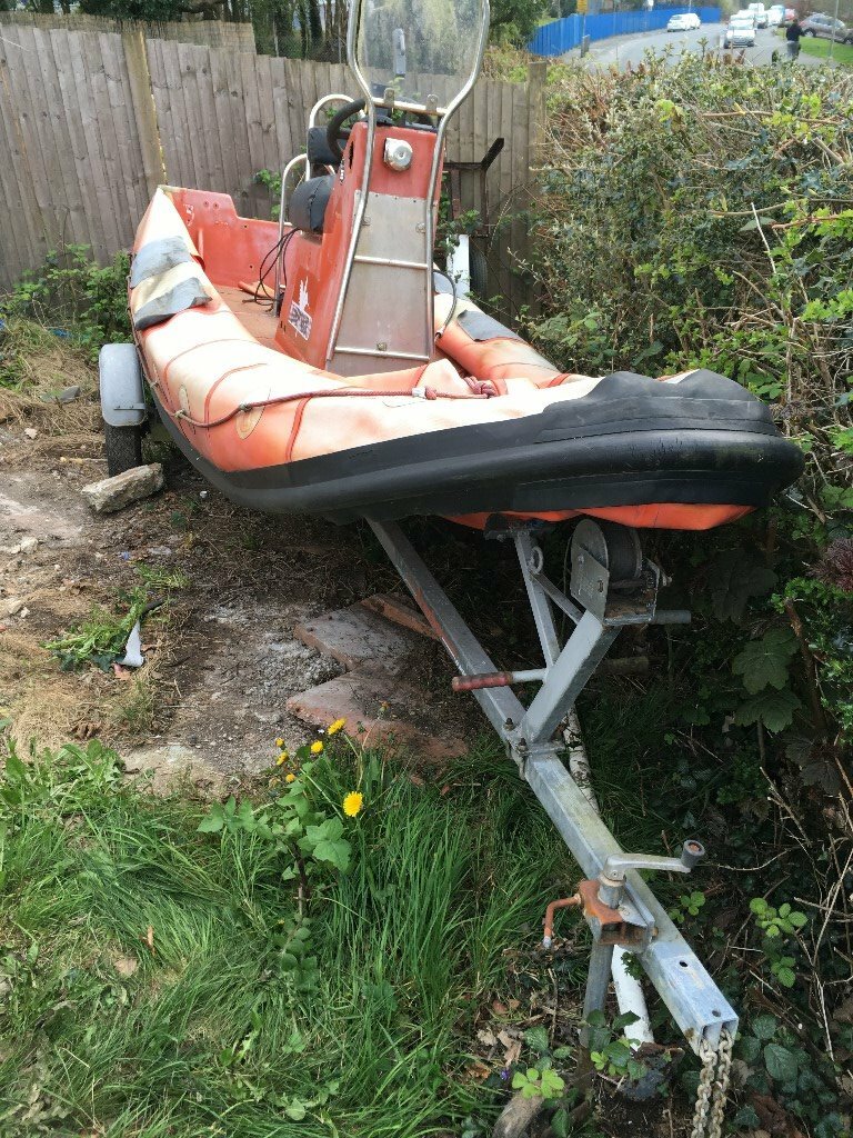 NOW SOLD 5.1 M Tornado RIB Boat (Trailer not included) in Plymouth, Devon Gumtree