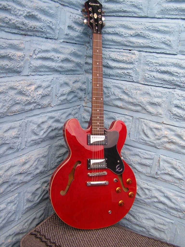 epiphone cherry red