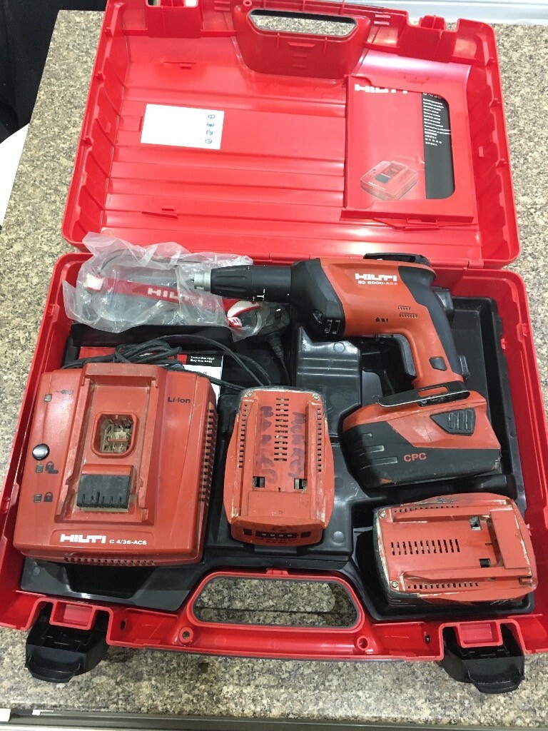 Hilti SD5000 A22 cordless drywall screw gun in Hartlepool, County
