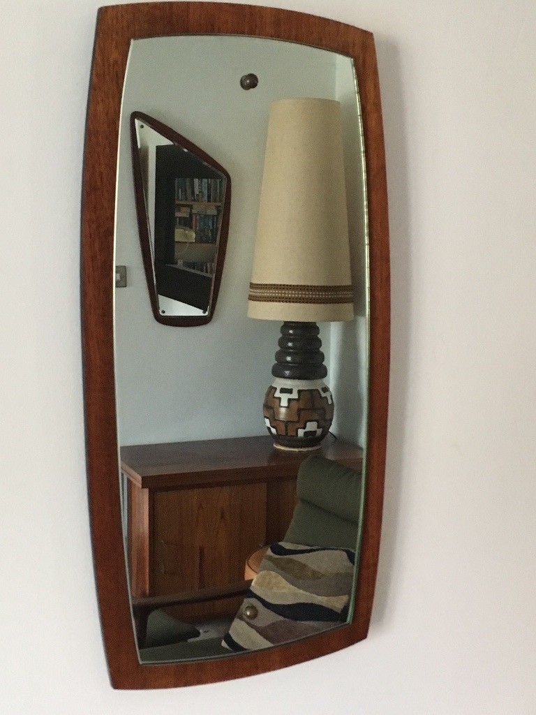Vintage Retro Mid Century Teak Mirror in Ravenhill, Belfast Gumtree