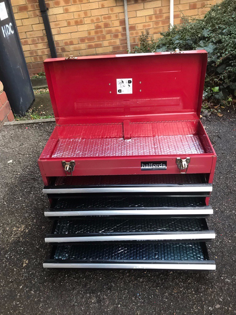 METAL HALFORD TOOL BOX 4 DRAWERS in Huntingdon, Cambridgeshire Gumtree