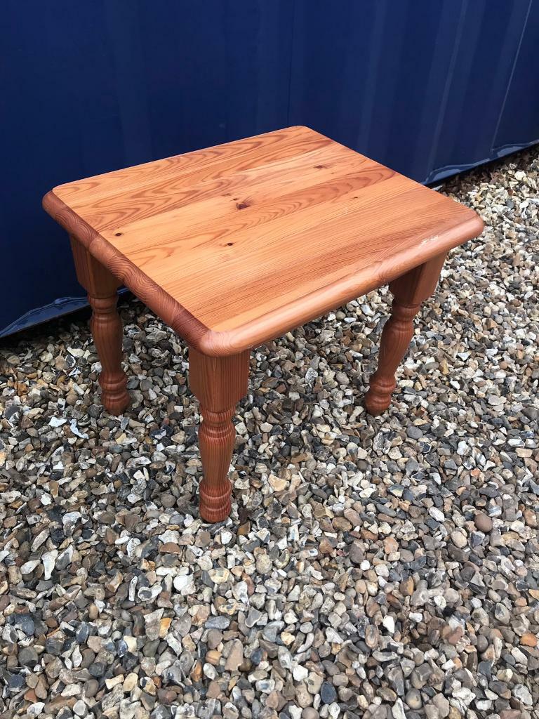 Pine side table in West Moors, Dorset Gumtree