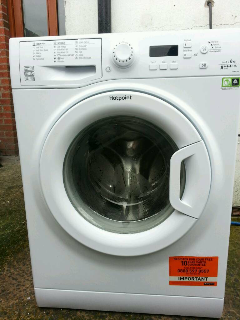 One year old 8kg hotpoint washing machine in Belfast Gumtree