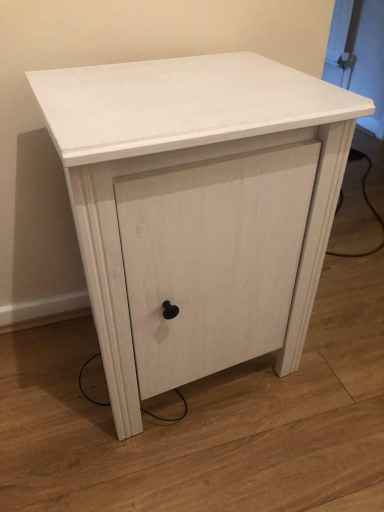 IKEA white bedside table | in Putney, London | Gumtree