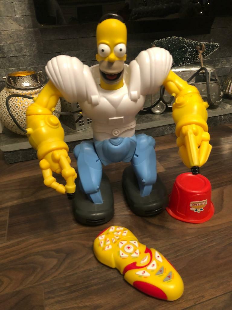 Homersapian Robot The Simpsons Homer Simpson Remote Control Device