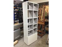 HABITAT KUBRIK Gloss white/Grey DOUBLE WIDTH Lovely condition (was £300-400)
