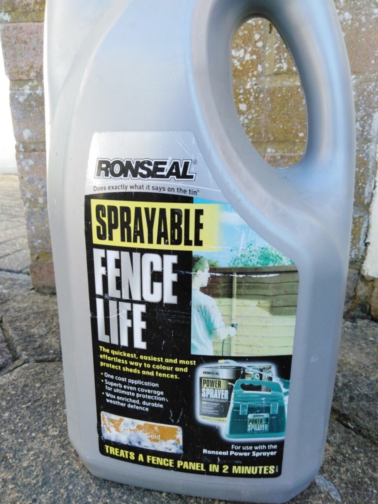 RONSEAL FENCE PAINT (HARVEST GOLD) in Broadstone, Dorset Gumtree