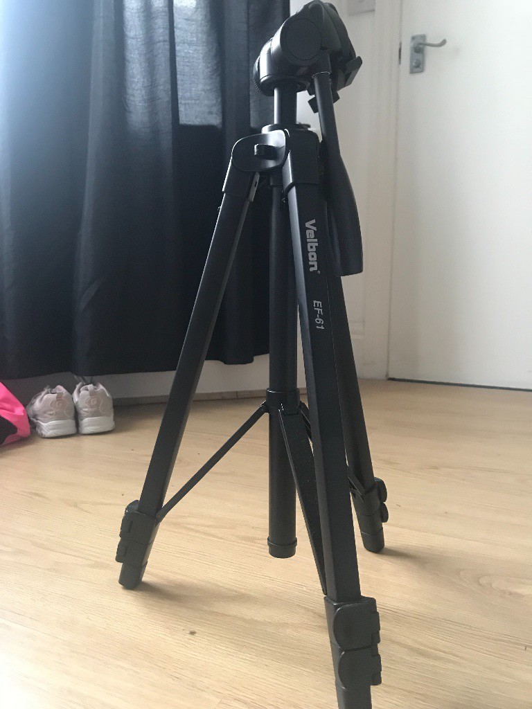 Velbon EF61 Camera Tripod Black in Wembley, London Gumtree