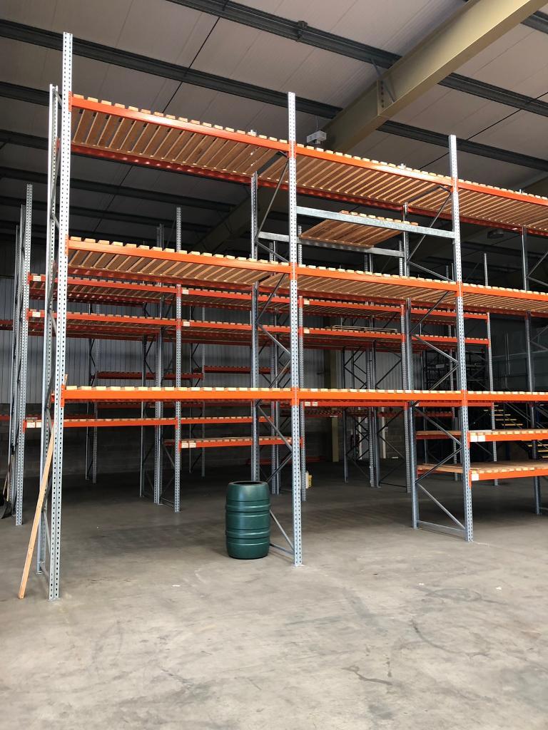 Dexion P90 Pallet Racking 6m High x 1200mm Deep x 2.7m Wide in
