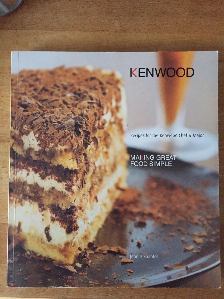 Kenwood recipe book for Kenwood chef/major in Christchurch, Dorset
