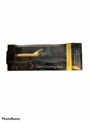 Bella Beauty ¾ inch Professional Salon Curling Iron Gold Coated Barrel 