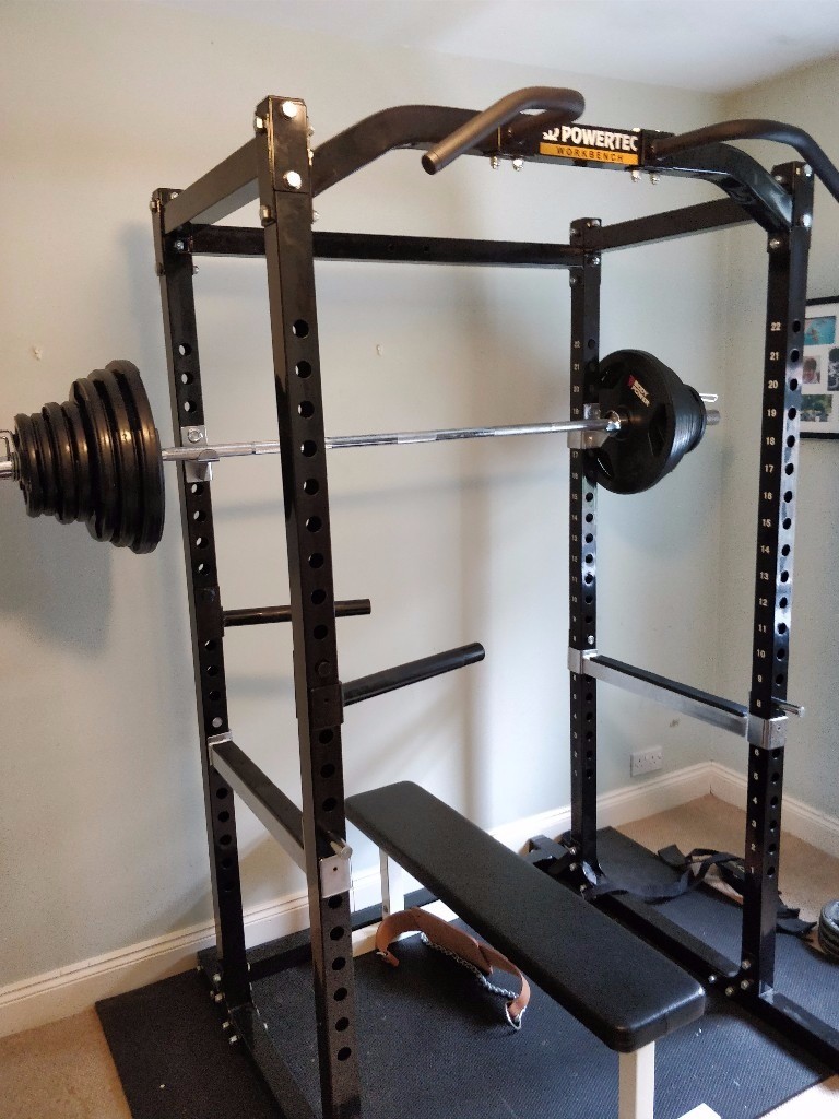 Weights Equipment Power Rack and Olympic Weight Set in Bedminster