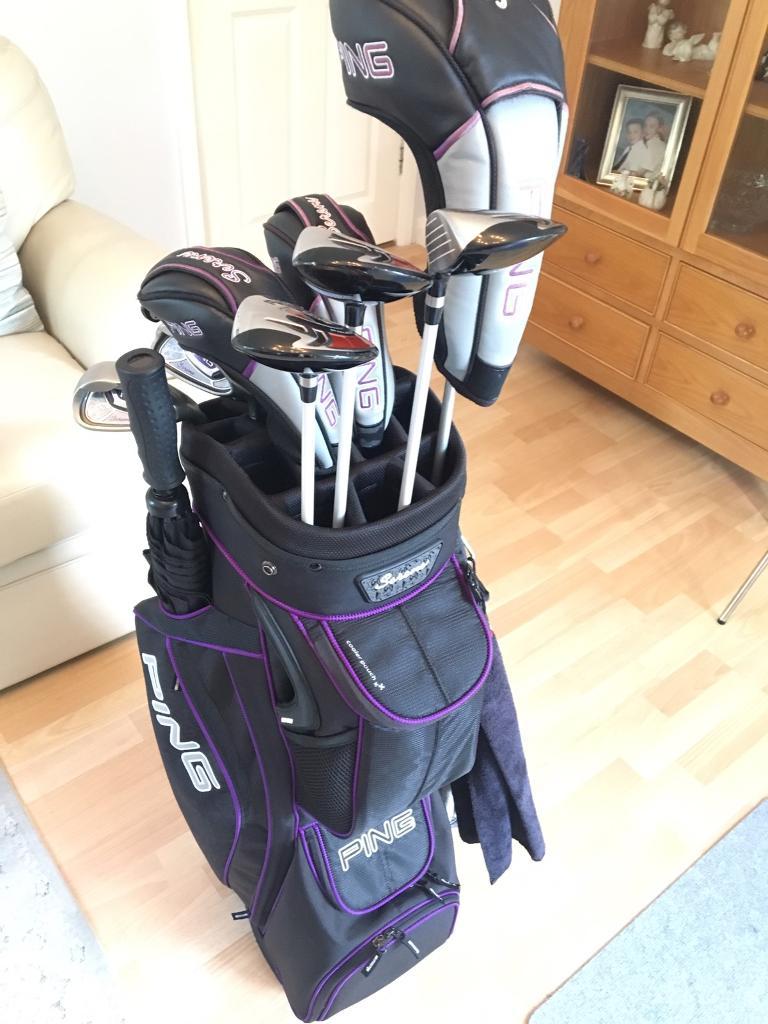 Ping Serene G10 Ladies Full Set of Golf Clubs & Bag in West Bridgford