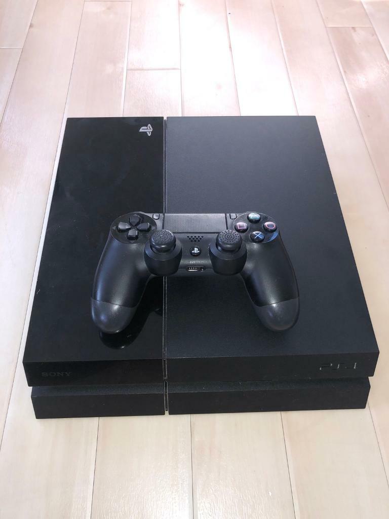 PS4 500gb Black Console In Markinch Fife Gumtree