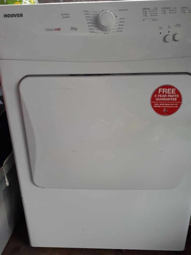 Hoover Vision HD tumble dryer 8kg (vented in Loughor, Swansea Gumtree