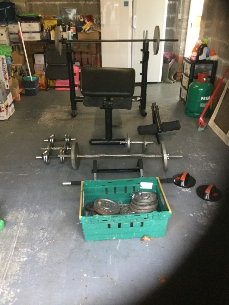 Bench and Weights in Swansea Gumtree