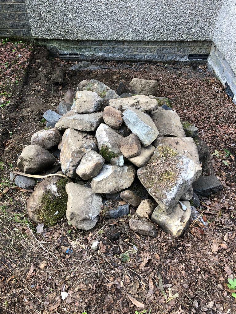 Free garden boulders / rocks / rockery | in Livingston, West Lothian