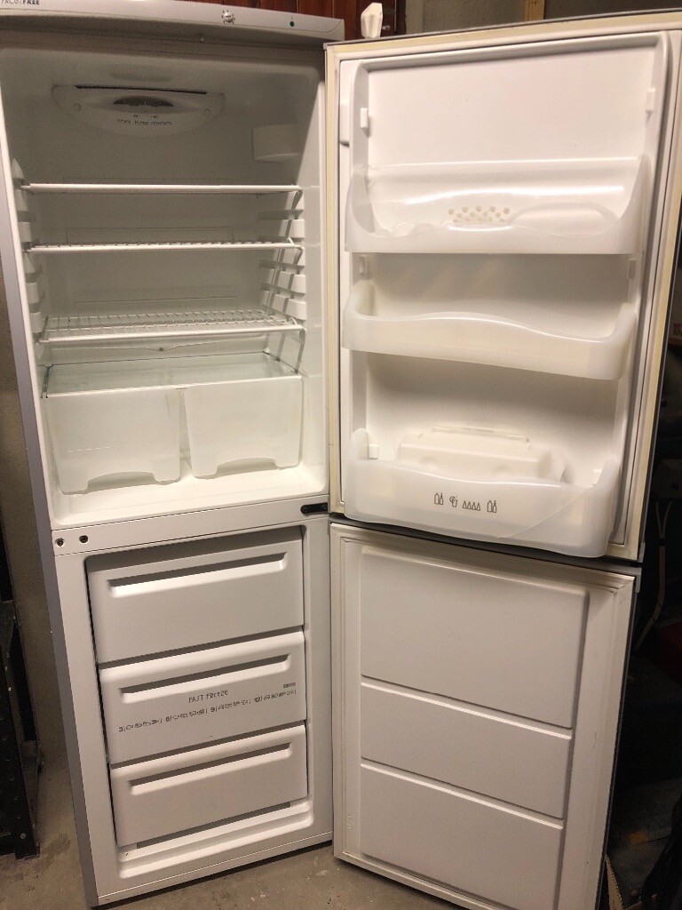 Zanussi Electrolux Silver Fridge Freezer 50/50 in Lisburn, County