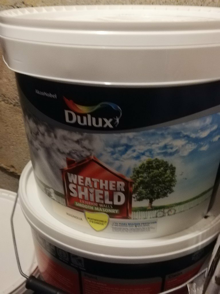 Dulux Weathershield Magnolia Masonry Paint in Plymouth, Devon Gumtree