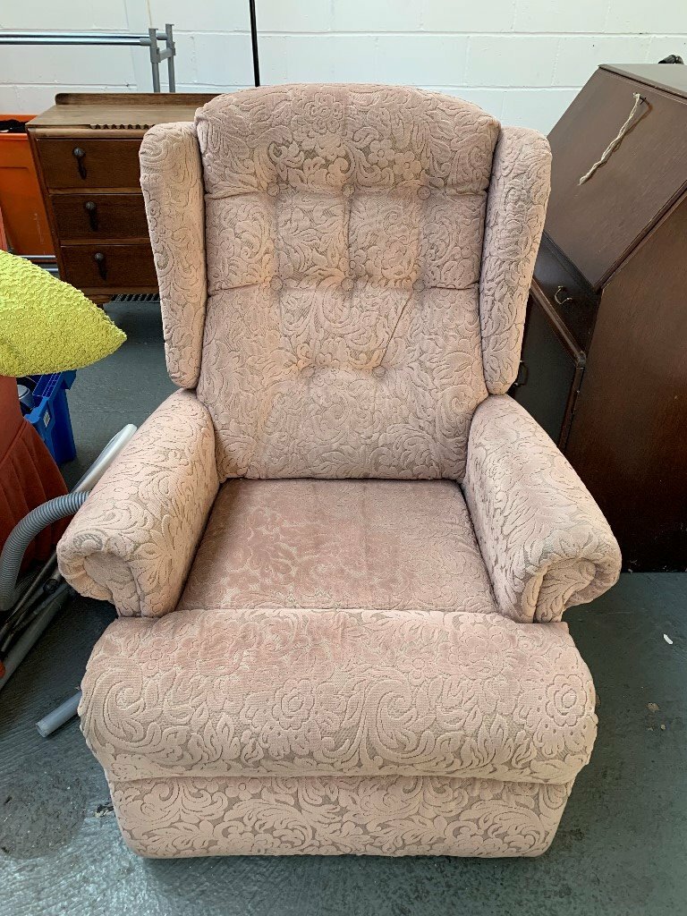 UPHOLSTERED MANUAL RECLINER ARMCHAIR in Skipton, North Yorkshire