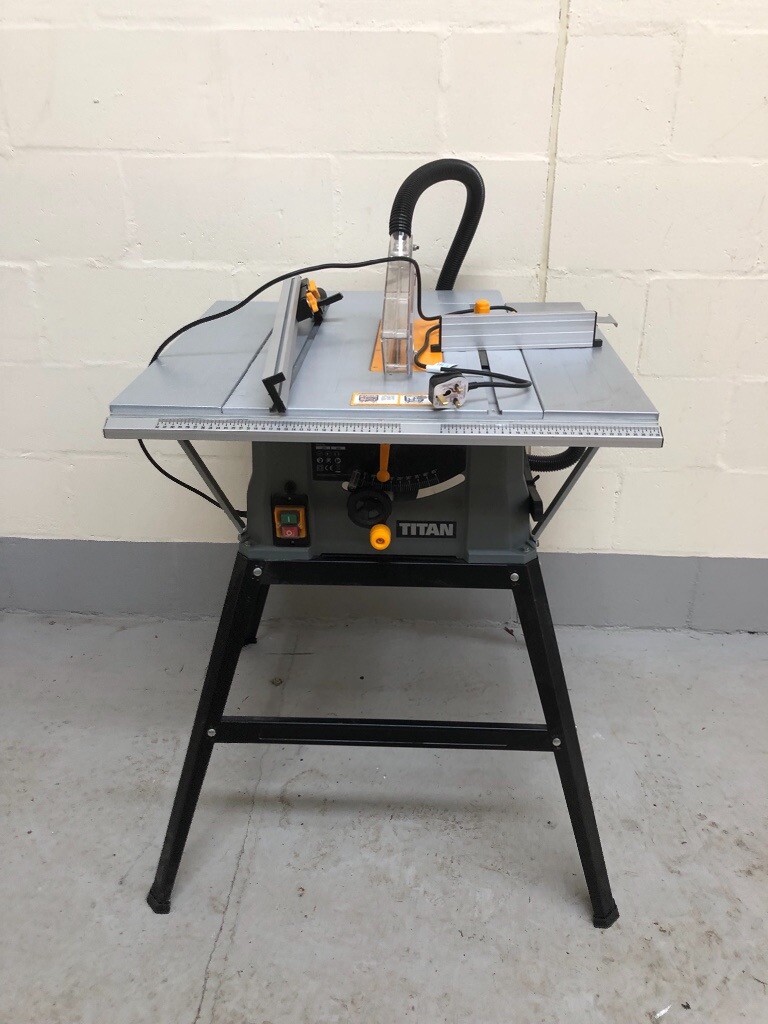 Titan 1500w table saw used twice in Hamilton, South Lanarkshire Gumtree